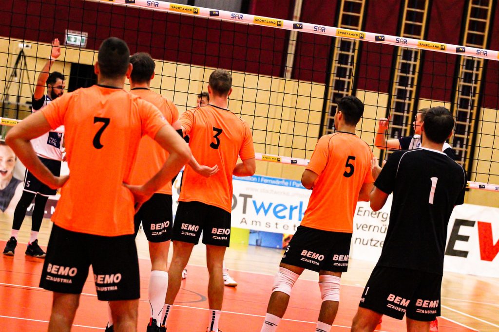 Austrian Volley League Men - 26/10/2021 - VCA Amstetten NÖ : Hypo Volleyballteam Tirol - Johann-Pölz-Halle, Amstetten